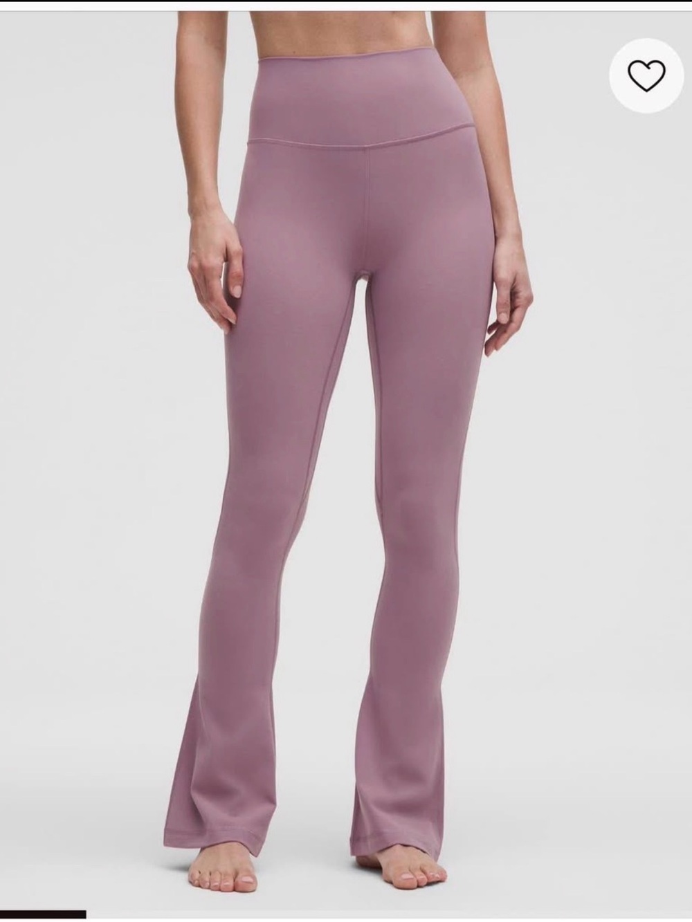 lululemon athletica High-Waist Flare Leggings - Lavender Lux